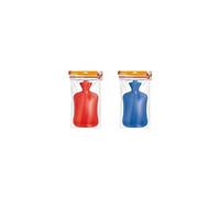Lifemed Bouillotte, contenance : 2 litres, rouge