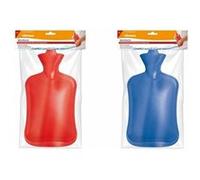 Lifemed Bouillotte, contenance : 2 litres, rouge