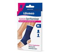 Lifemed Lot de 3 bandages de sport élastiques Bleu Taille L