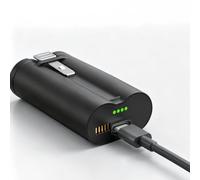 LIFEMOI 1 batterie de rechange pour caméra de sécurité 10 000 mAh, charge | Compatible avec la sonnette Ring Battery Doorbell Plus/Pro (dernière), caméra extérieure (dernière), Spotlight Cam 2K