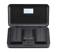 LIFEMOI Le pack de chargeurs multifonctions de la batterie LP-E6/e6n/e6nh (comprend deux batteries LP - e6) est compatible avec