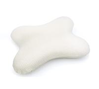 Lifenaxx Coussin Ergonomique Papillon LX-036 - Oreiller en Mousse à Mémoire pour Dormeurs Latéraux & Dorsaux - Certifié Oeko-TEX 100, Respirant, Indéformable, Housse Lavable, pour Nuque, Épaules