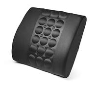 Lifenaxx Coussin Lombaire Mousse à mémoire de Forme, Housse et Lavable, pour soulager Les maux de Dos, Soutien Lombaire et Correction de la Posture - Oreiller pour Voiture, Bureau, Maison LX-022