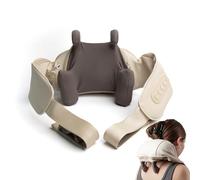 Lifenaxx Masseur de cou avec chaleur LX-046 - Masseur de tissus profonds du cou et des épaules pour soulager la douleur - Pour le cou, les épaules, les jambes et le dos, avec vitesse réglable, 2 modes