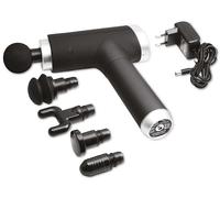 Lifenaxx Pistolet de Massage - Appareil de Massage Musculaire Compact avec Massage en Profondeur, 6 Vitesses et 5 Têtes de Massage, Massage Gun pour Dos, Nuque, Épaules, Fitness - LX-013