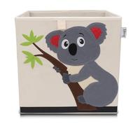 LIFENEY 833073 Boîte de rangement koala, Coffre à jouet, Feutre, Polyester, Coloré, 33 x 33 x 33 cm