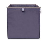 LIFENEY 833124 Boîte de rangement coloris bleu foncé, Coffre à jouet, rangement et organisation de la maison, Polyester, Coloré, Bleu foncé, 33 x 33 x 33 cm