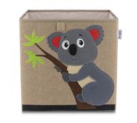 LIFENEY Boîte de rangement koala 33 x 33 cm