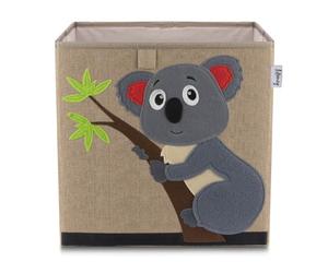 LIFENEY Boîte de rangement koala 33 x 33 cm
