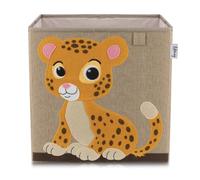 LIFENEY Boîte de rangement tigre compatible Kallax 33 x 33 cm