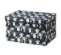 LIFENEY meets Shaun le mouton Boîte de rangement avec couvercle pour enfants - Boîte avec le mouton emblématique pour ranger les jouets - 37 x 25 x 21 cm convient à toutes les chambres d'enfants