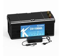 LiFePO4 batterie 24V 100ah avec batterie de classe A et BMS Deep cycle 10000 + pour bateau solaire RV camping voiturette de golf et ainsi de suite