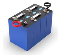 LiFePO4 cellules 12V 280AH (3.2 * 4 Packs) Batterie à Cycle Profond avec Phosphate ferreux Batterie de Rechange au Lithium pour Voiture, Moto, Bateau, Marine, voiturette de
