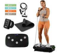 LifePro Appareil d'exercice à Plateforme vibrante 3D - Double Moteur, Plate-Forme de Vibration rectiligne + Mouvement 3D, Machine vibrante pour Le Fitness, la Perte de Graisse et de Poids,