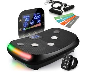 LifePro Appareil d'exercice à Plateforme vibrante 3D - Double Moteur, Plate-Forme de Vibration rectiligne + Mouvement 3D, Machine vibrante pour Le Fitness, la Perte de Graisse et de Poids,
