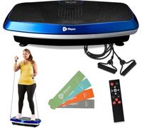 LifePro Hovert 3D - Plateforme Vibrante Oscillante, 99 Vitesses, Bleu