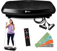 LifePro Hovert 3D - Plateforme Vibrante Oscillante, 99 Vitesses, Noir