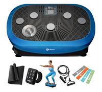 LifePro Machine d'exercice à Plaque vibrante pour Un Usage Domestique, Machine d'exercice de Plaque vibrante complète du Corps avec télécommande, écran LCD et Bandes de résistance