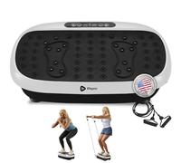 Lifepro Machine vibrante compacte - Plateforme vibrante pour Exercice à Faible Impact - Aide au Drainage lymphatique
