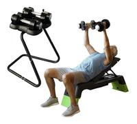 LifePro Support d'haltères réglable - Compatible avec les haltères réglables PowerUP Plus, PowerUp et PowerFlow Plus, support durable pour plus de sécurité et de commodité pendant l'entraînement