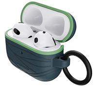 LifeProof Coque LifeProof pour AirPods 3e Gen 2021, antichoc, anti-chute, ultra-mince, anti-rayures et anti-éraflures pour Apple AirPods, Mousqueton inclus, Fabriqué de manière durable, Gris