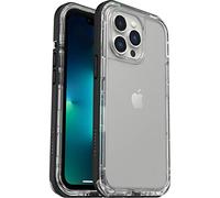 LifeProof Next Series Coque pour iPhone 13 Pro (Uniquement) - Cristal Noir (Transparent/Noir)