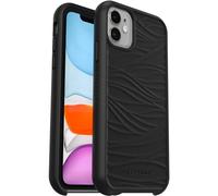LifeProof pour Apple iPhone 11/XR, coque antichoc fabriquée à partir de plastique recyclé et provenant des Océans, Série Wake, Noir