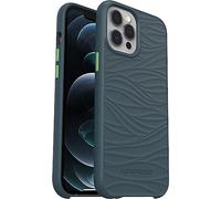LifeProof pour Apple iPhone 12 Pro Max, coque antichoc fabriquée à partir de plastique recyclé et provenant des Océans, Série Wake, Gris