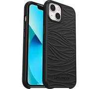 LifeProof pour Apple iPhone 13, coque antichoc fabriquée à partir de plastique recyclé et provenant des Océans, Série Wake, Noir