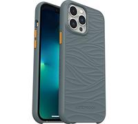 LifeProof pour Apple iPhone 13 Pro Max / iPhone 12 Pro Max, coque antichoc fabriquée à partir de plastique recyclé et provenant des Océans, Série Wake, Gris