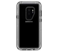 LifeProof pour Samsung Galaxy S9+, coque fine, résistante aux chutes, à la poussière et à la neige, Série Next, Transparent/Noir