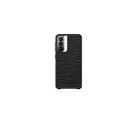 LifeProof WAKE - Coque de protection pour téléphone portable - 85 % de plastique recyclé provenant de l'océan - noir - modèle d'onde douce - pour