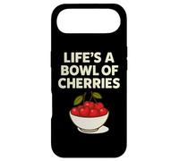 Life's a Bowl of Cherry Jeu de Mots Amusant aux Fruits Coque pour iPhone Air
