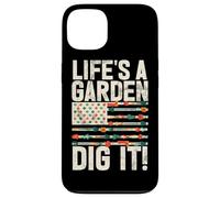 Life's A Garden Dig It Plantes de Jardinage Jardinier Agriculteur Coque pour iPhone 13