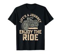 Life's A Journey Enjoy the Ride - Moto humoristique pour homme T-Shirt