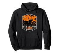 Life's A Journey Enjoy The Ride Vintage Biker Vibe Sweat à Capuche