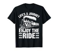 Life's a Journey Enjoy The Ride Vintage Retro Vibes T-Shirt