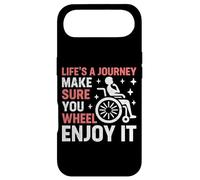 Life's a Journey Make Sure You Wheel Enjoy It Paraplégique Coque pour iPhone Air