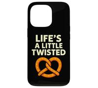 Life's a Little Twisted Jeu de Mots drôles de Bretzel Coque pour iPhone 13 Pro
