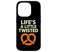 Life's a Little Twisted Jeu de Mots drôles de Bretzel Coque pour iPhone 14 Pro