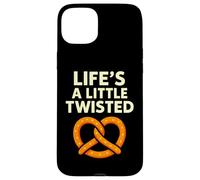Life's a Little Twisted Jeu de Mots drôles de Bretzel Coque pour iPhone 15 Plus