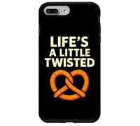 Life's a Little Twisted Jeu de Mots drôles de Bretzel Coque pour iPhone 7 Plus/8 Plus