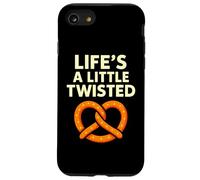 Life's a Little Twisted Jeu de Mots drôles de Bretzel Coque pour iPhone SE (2020) / 7/8