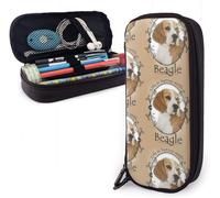 Life's Better Beagle Trousse À Crayons Multifonction, Grande Capacité, Organiseur De Papeterie, Porte-Stylo Pour L'école, Le Bureau, La Trousse De Maquillage