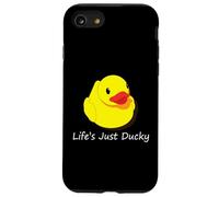 Life's Just Ducky Canard en Caoutchouc Coque pour iPhone SE (2020) / 7/8
