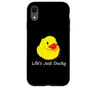 Life's Just Ducky Canard en Caoutchouc Coque pour iPhone XR