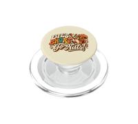 Life's Short Crazy Squirrel, Amateur d'animaux rétro PopSockets PopGrip pour MagSafe
