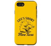 Life's Short Eat More Tacos Funny Capybara Lover Coque pour iPhone SE (2020) / 7/8