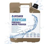LifeSaver Jerrycan Système de purification d'eau 20 000 litres en MilSpec Tan - Parfait pour le camping, la préparation aux situations d'urgence