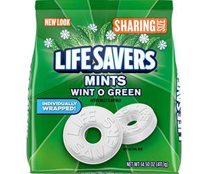 Lifesavers - Mints - Wint-O-Green ( 411g )